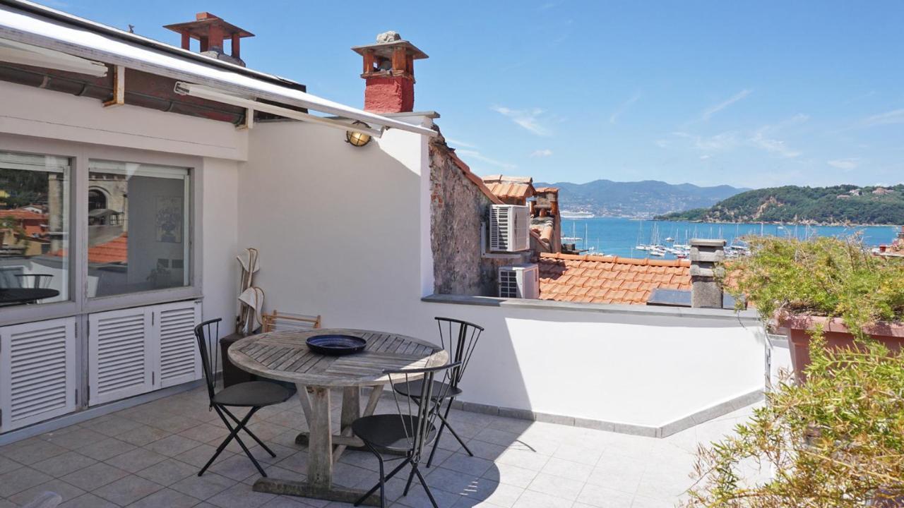 Ferienwohnung Cala D'Oria Lerici Exterior foto